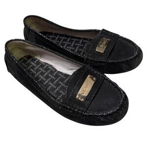 Vionic Womens Sydney Driving Loafers Black Size 7